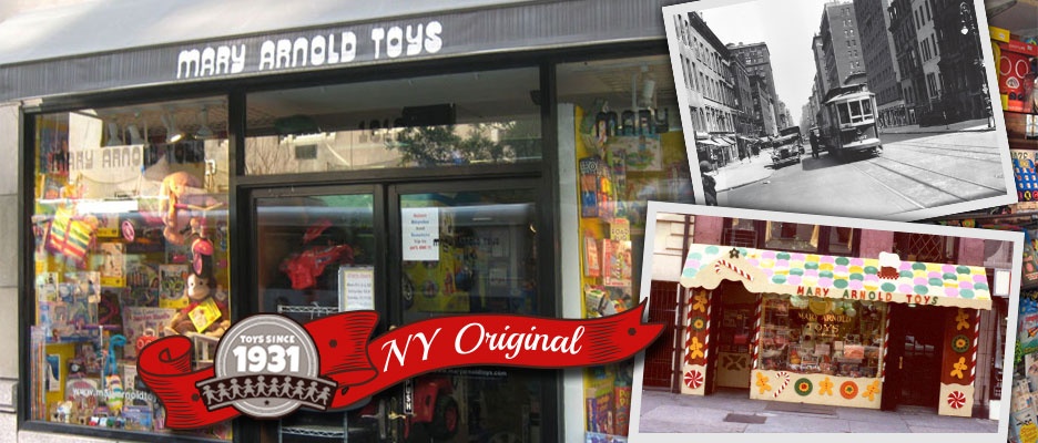 Mary Arnold Toys is a New York Original