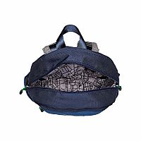 Kane Kids Navy & Heather Grey Backpack (4-8 years)