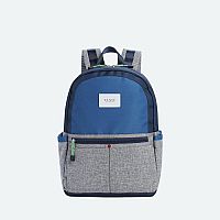 Kane Kids Navy & Heather Grey Backpack (4-8 years)