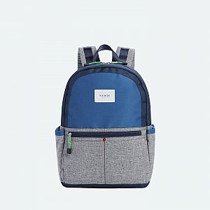 Kane Kids Navy & Heather Grey Backpack (4-8 years)