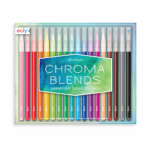 Chroma Blends Watercolor Brush Markers