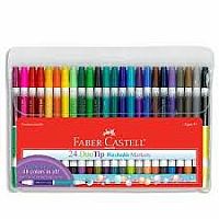 24 CT Duo TIP Washable Markers (48 Colors Total)