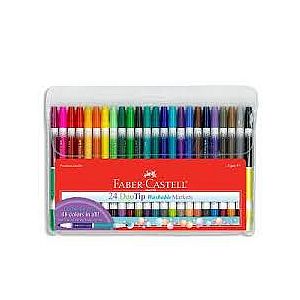 24 CT Duo TIP Washable Markers (48 Colors Total)