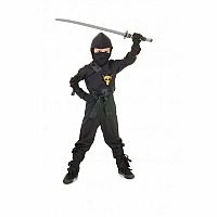Black Ninja Costume Size Large (10-12 yrs)