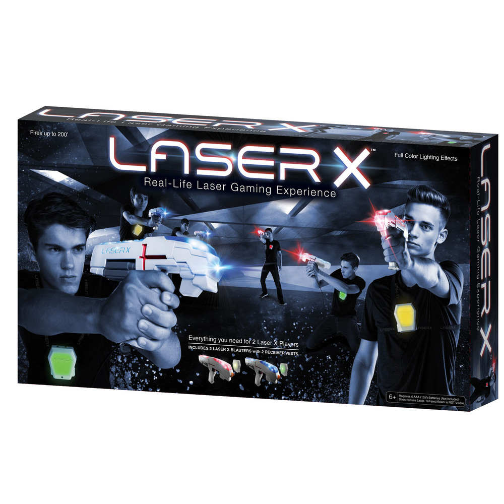 discovery laser tag 2 player set
