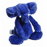 Jellycat Bashful Blue Elephant, Medium - 12"