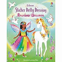 Rainbow Unicorns Sticker Dolly Dressing