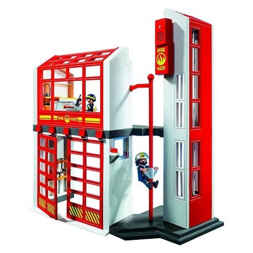 lava geweten welvaart Fire Station With Alarm - Mary Arnold Toys