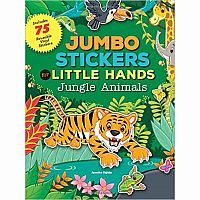 Jumbo Stickers for Little Hands: Jungle Animals