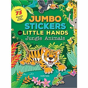 Jumbo Stickers for Little Hands: Jungle Animals
