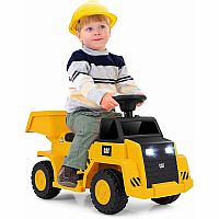 6V CAT DUMP TRUCK RIDE ON