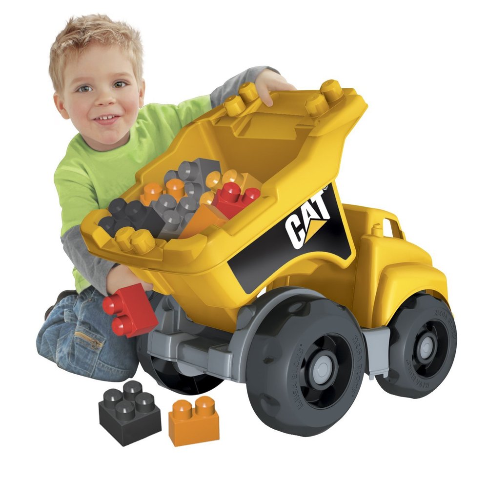 Mega Bloks Caterpillar Large Dump Truck Mary Arnold Toys