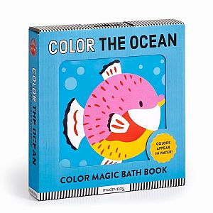 Color the Ocean Color Magic Bath Book