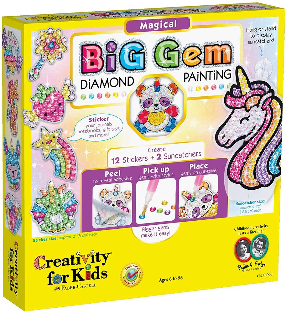 Creativity For Kids Big Gem Diamond Painting Kit - Magical : Target