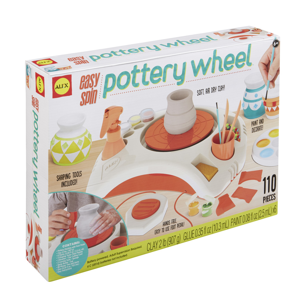 Artist Studio Easy Spin Pottery Wheel - Mary Arnold Toys