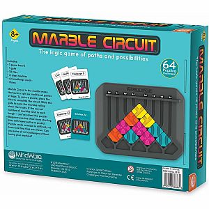 Marble Circuit Logic Single Player Game 