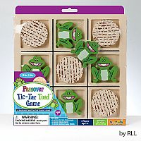 Passover Tic-Tac-Toad Wood Game