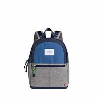 Kane Kids Mini Navy & Heather Grey Backpack  (2-4 years)