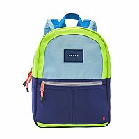Kane Kids Mini Navy & Neon Backpack  (2-4 years)