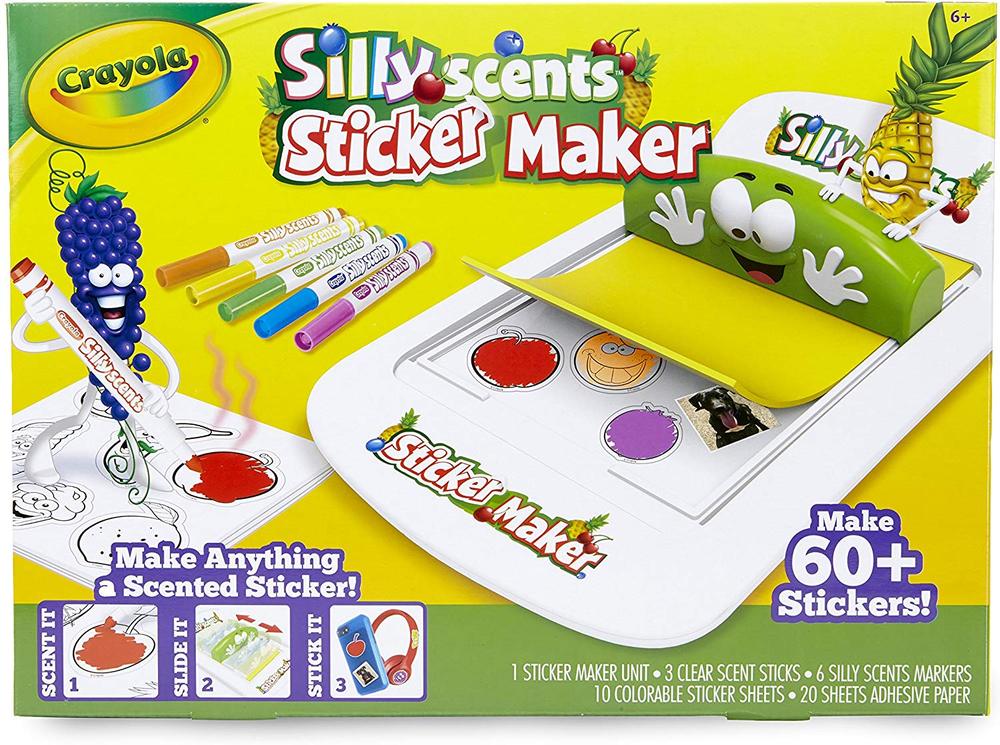 Crayola Silly Scents Sticker Maker Mary Arnold Toys