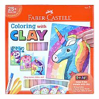 Do Art Coloring with Clay Unicorn & Friends