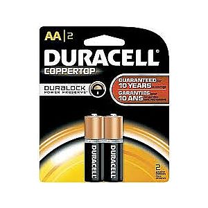 Duracell AA 2 pack Batteries