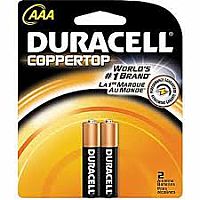 Duracell AAA 2 pack Batteries