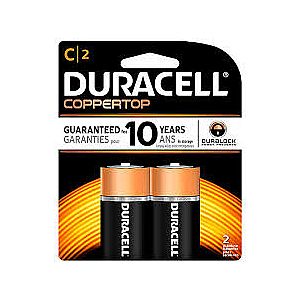 Duracell C Batteries 2 pack