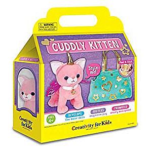  Cuddly Kitten Plush Toy - Kitty Stuffed Animal and Pet Carrier Purse 
