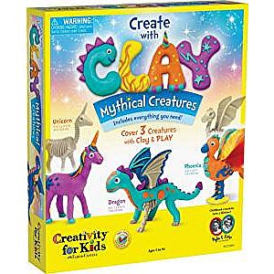 reate with Clay Mythical Creatures – Sensory Arts & Crafts for Kids 