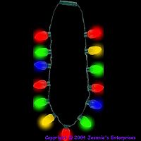 Light Up Holiday Necklace