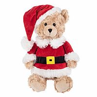 12" JOYOUS SANTA BEAR