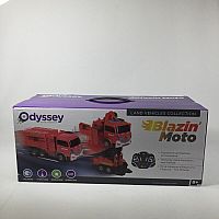 Blazin Moto Transforming Robot Firetruck
