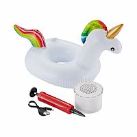 Unicorn Aqua Jams Floating Speaker and Cup Holder